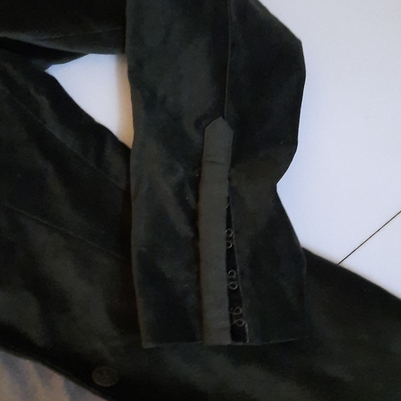 Zadig and voltaire Volver dark green/olive velvet blazer - Picture 3 of 10